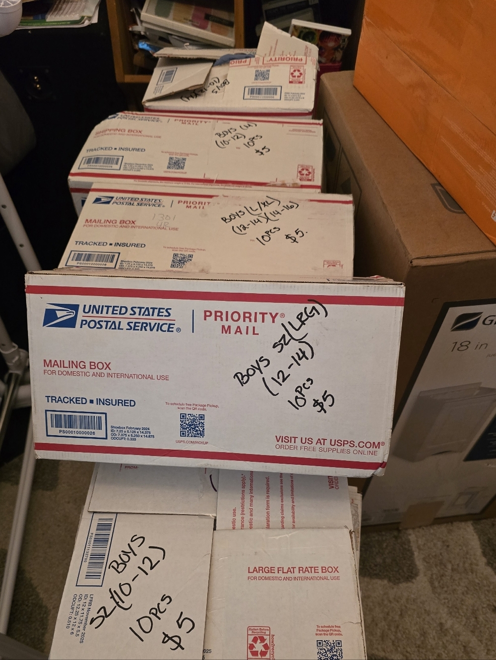 Boys Size 12-14 MYSTERY box Bundles